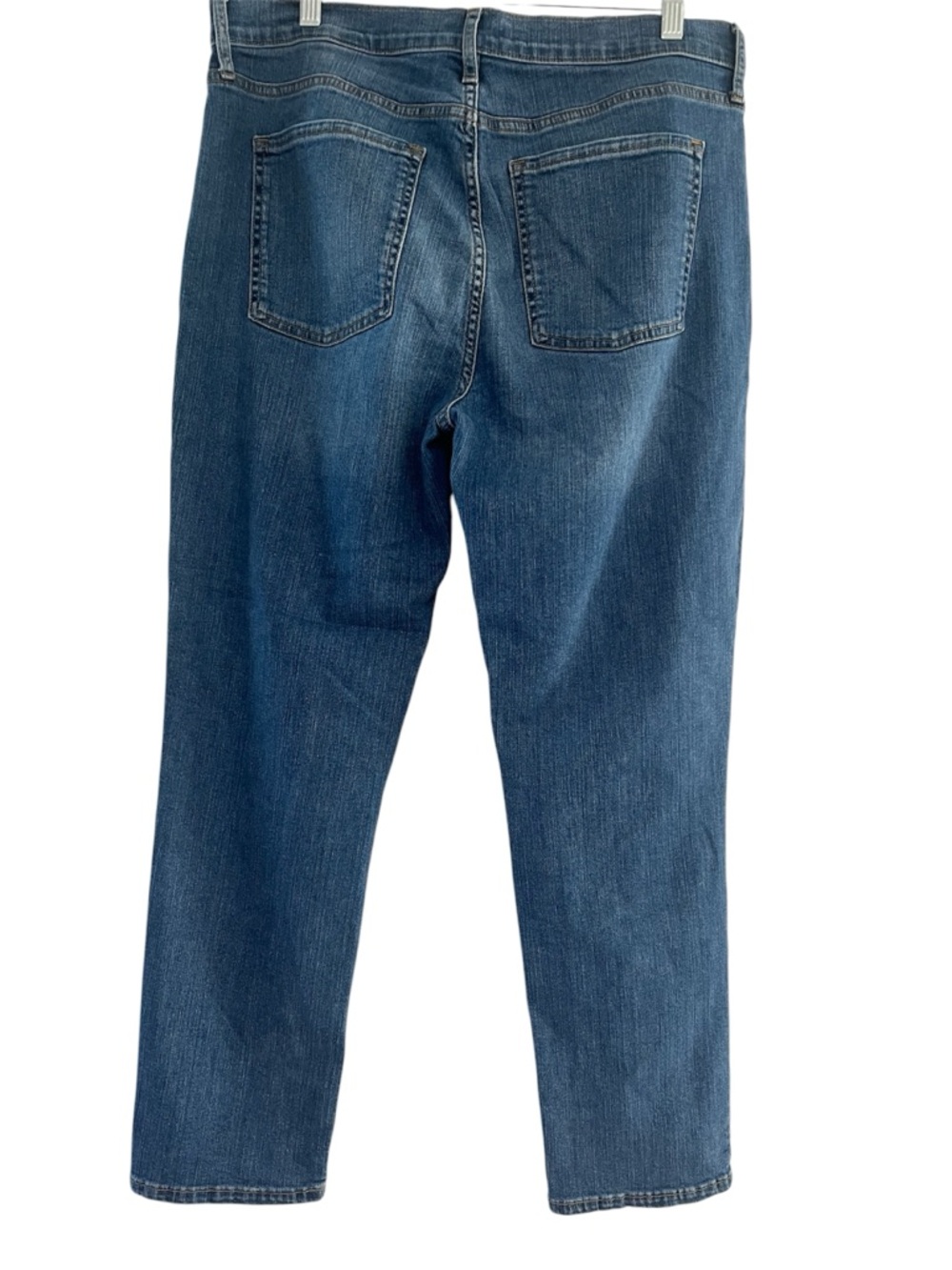 Banana Republic Distressed Dark Blue Girlfriend Jeans - Picture 2 of 3